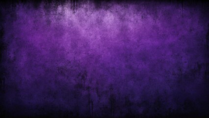 Dark purple and black grunge background