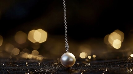 The Charm of Pearls under the Radiant Light and Shadow