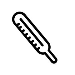 Fototapeta premium Thermometer Icon