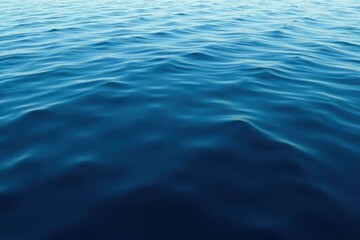 Still, dark blue water with gentle undulations; minimalist aesthetic , surface, seamless pattern, design