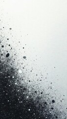 Obraz premium White greyish gradient with graphite scribbles on coal, white grey, background