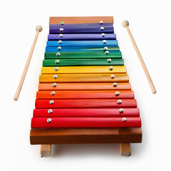 colorful wooden xylophone