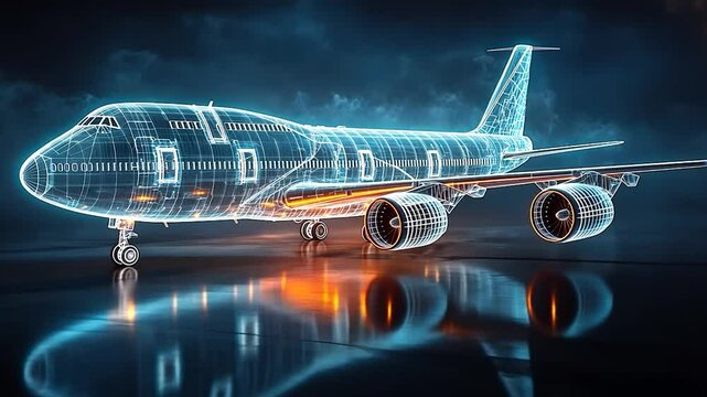 Digital Airplane Design on Runway