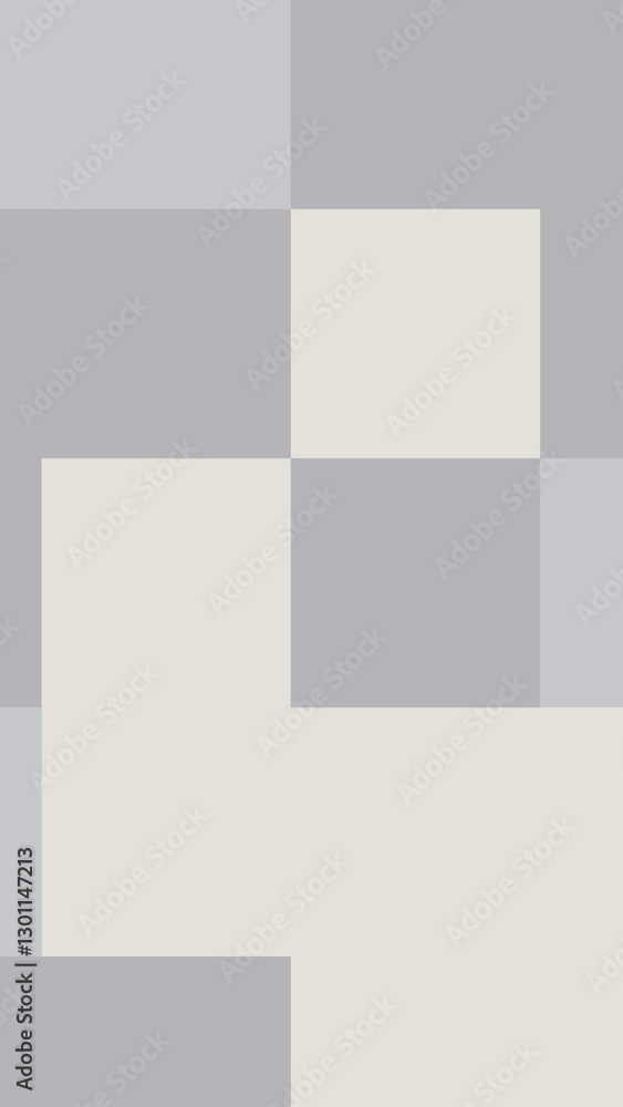Wall mural vertical abstract squares in grey. a versatile design element for backgrounds, web design, or digita