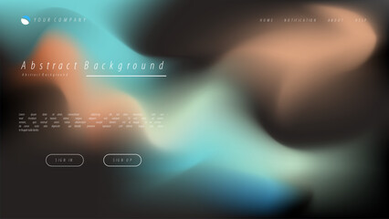 Mesh gradient abstract background for your landing page design. Minimal background for website designs