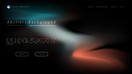Mesh gradient abstract background for your landing page design. Minimal background for website designs