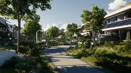Obraz premium Tranquil Retirement Oasis.