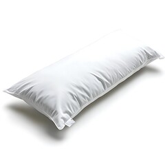 Minimalist white background pillow asset in-house item furniture arrangement clean environment top view concept