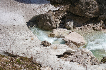 ewiges eis natur im sommer