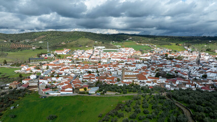 Municipio de Alanís en la sierra norte de Sevilla, Andalucía