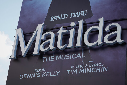 Matilda The Musical, West End London Theatre District, Cambridge Theatre, Historic Theatre, Performing Arts Stage Show, Central London Covent Garden, England, United Kingdom - February 2025