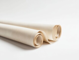 Yangntp sansan diploma scroll realistic photo copy space minimalist environment close-up view educational concept