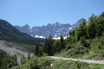Fototapeta premium Rißtal Naturpark Karwendel Tirol