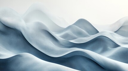 Fototapeta premium abstract flowing fabric with a soft, textured look