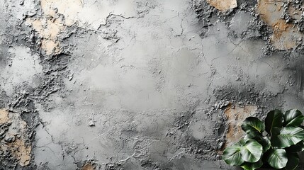 A light grey, contrasting, smooth concrete textured background is presented for your concept or product.