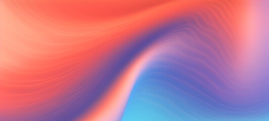 Obraz premium Abstract colorful gradient background with waves. Orange and blue abstract gradient background. 