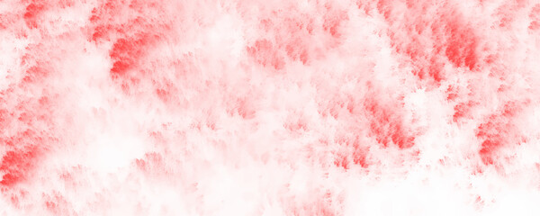 Watercolor red grunge painting abstract background. Abstract beautiful light red background with cloudy white smoke pastel background with watercolor stains. Red watercolor illustration pastel vector.