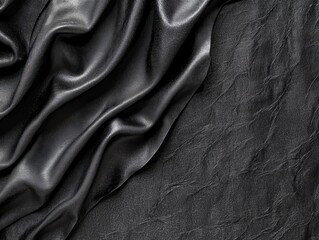 A soft matte black gradient transitioning into deep charcoal, creating an elegant and moody organic feel