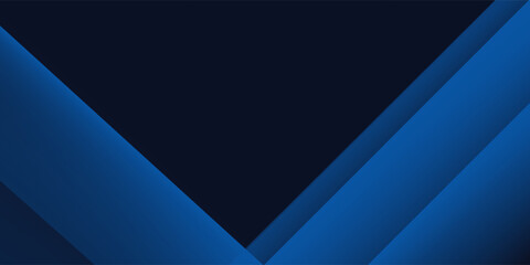 Obraz premium Dark blue modern business abstract background. Vector illustration design for presentation, banner, cover, web, flyer, card, poster, wallpaper, texture, slide, magazine, and powerpoint