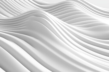 Minimalist zen garden-inspired abstract waves in soft monochrome, evoking serenity and refinement