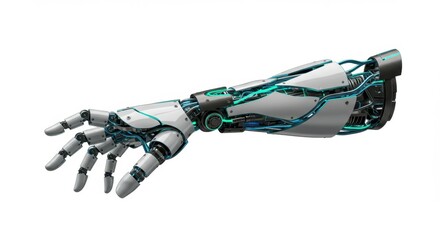 Biomechanical Robotic Arm with Cybernetic Veins