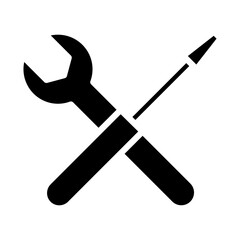 Maintenance Glyph Icon