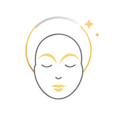 Facial massage and beauty relaxation
