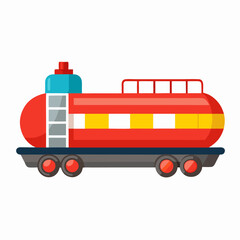 vector illustration of a ship