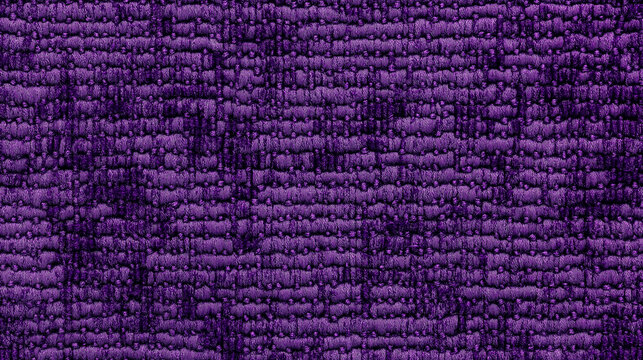 A seamless close-up of purple velvet fabric texture background with high resolution, sharpness, detail, and definition, showcasing a luxurious and high-quality finish