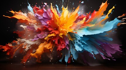 Splash color wallpaper