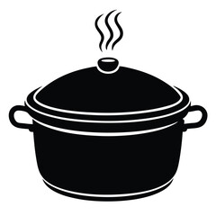 Realistic Dutch Oven Pot Vector Illustration | Adobe Stock Ready