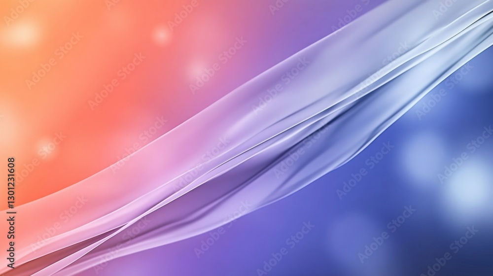 Aufkleber flowing fabric motion abstract background graphic design colorful environment ethereal viewpoint vis