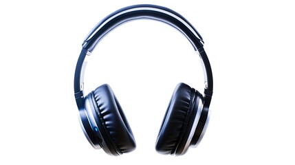 Fototapeta premium Experience sound bliss minimalist headphones for home use elegant furniture setting clean white background modern lifestyle vibes