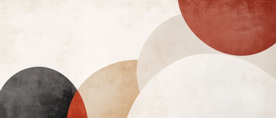 Minimalist modern minimal geometric background with subtle polygonal shapes in neutral colors