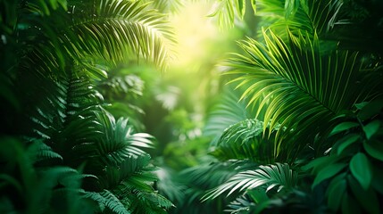 A Tranquil Tropical Escape Surrounded by Lush Greenery and Vibrant Palms