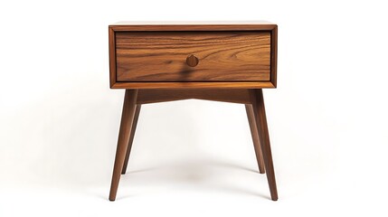 Modern in-house furniture item on white background minimalist design simple asset display