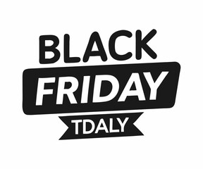 Obraz premium A bold, black and white graphic featuring the text 