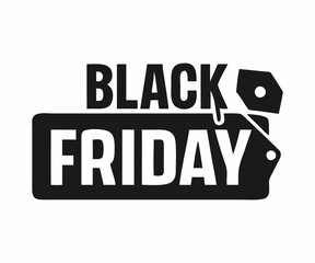 A bold, black and white graphic featuring the text 