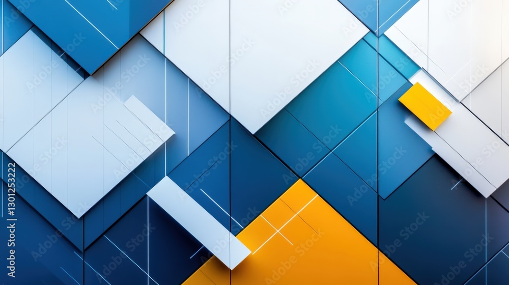 Poster geometric design patterns abstract art digital background creative space aesthetic viewpoint visual 