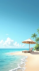 Fototapeta premium island, tropical, sea, resort, ocean, hotel, sunny, clouds, turquoise, family, copy space, vacation, seacoast, tour, travel, tourism, maldives, foam, wave, fun, summer, holiday,