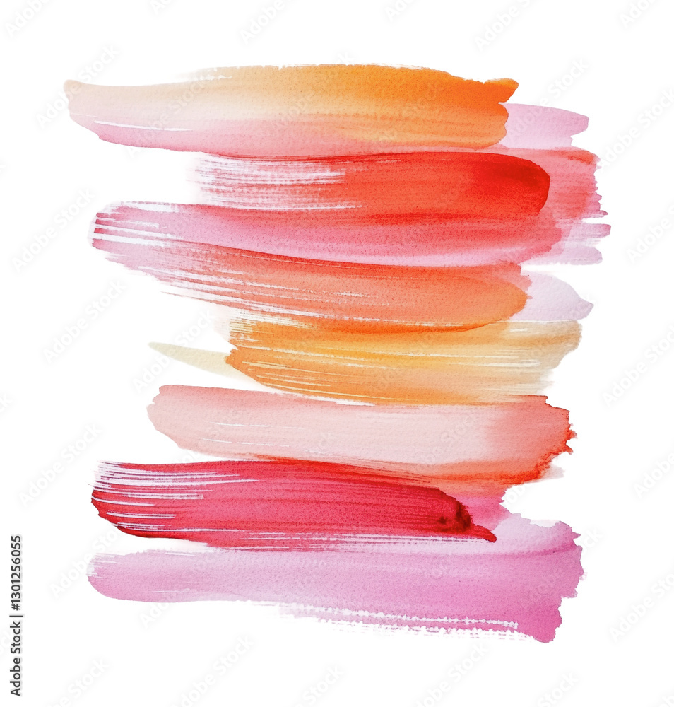 Poster vibrant strokes of color create a dynamic abstract design for lively art expressions and creative pr