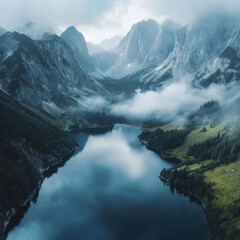 Fototapeta premium s0158887887054_Image_of_a_sci-fi_robot_with_intricate_AI-design_b3a5ca95-a2d8-40e0-a71f-42e5f06b5add_1