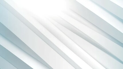 Obraz premium Abstract Architectural Pattern: A minimalist composition featuring an interplay of lines and shadows in a monochromatic palette