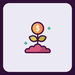 Conceptual illustration of financial growth and investment opportunity