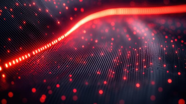 A close-up of a red and black patterned background, suitable for use in designs that require bold and eye-catching colors