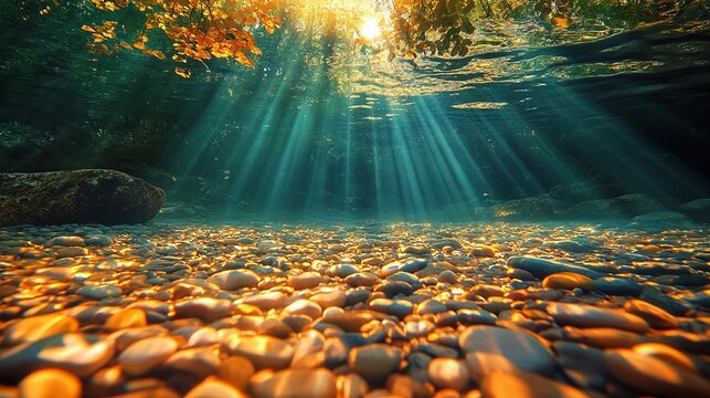 underwater world map - Powered by Adobe