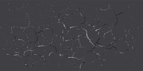 3d render. black white surface of chaotic geometric shapes grey backing.