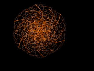 Imaginatory fractal abstract background Image