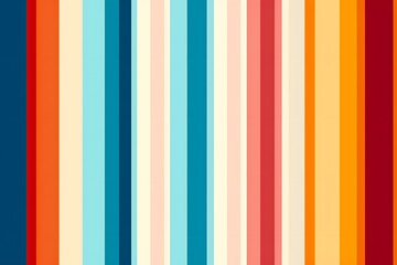 Fototapeta premium Colorful stripe line background. Abstract background of rainbow groovy line