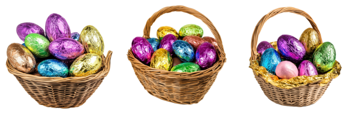 Easter egg hunt chocolate festivity aerial view of spring garden celebration